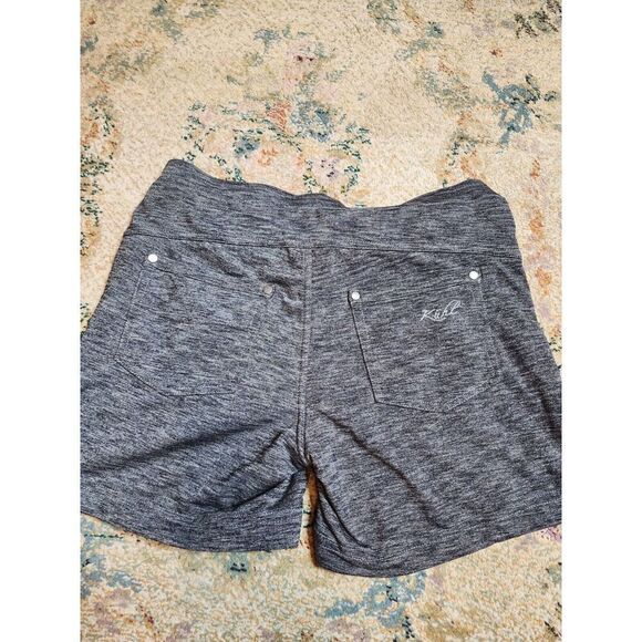 Kuhl Womens 4 Gray Nylon Polyester Blend Drawstring Hiking Shorts 4" Inseam - Picture 4 of 4